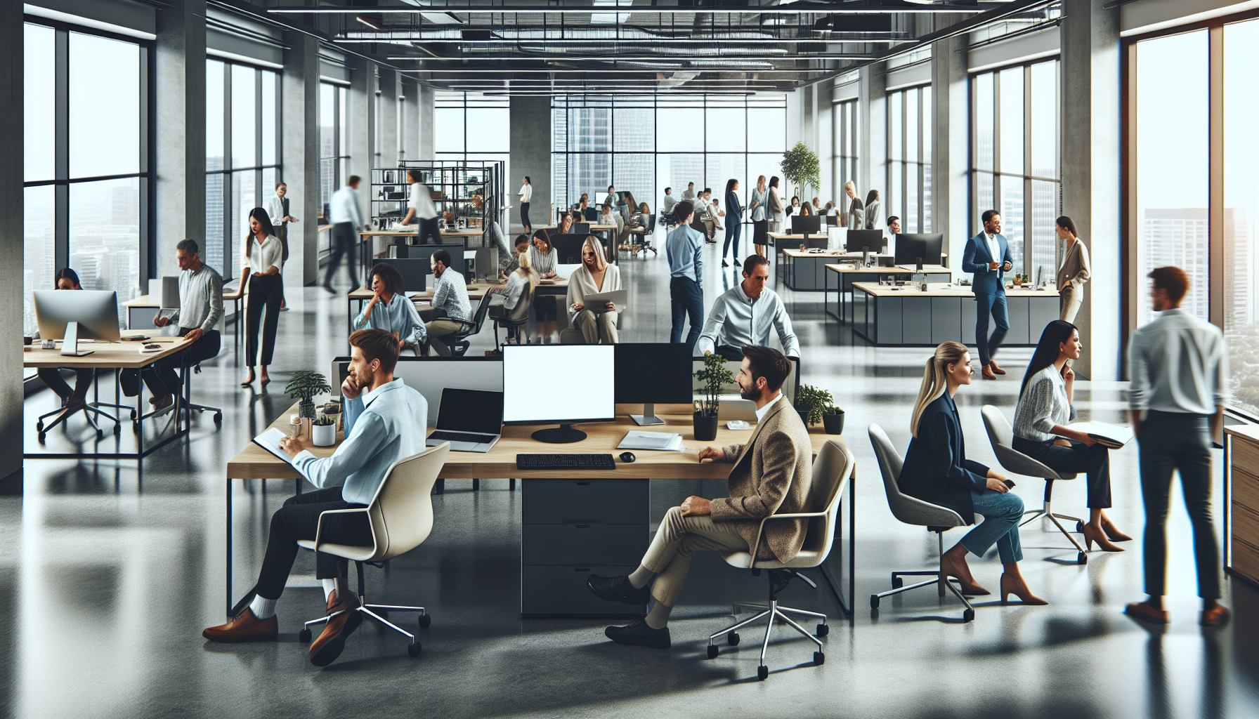 Team di professionisti in riunione